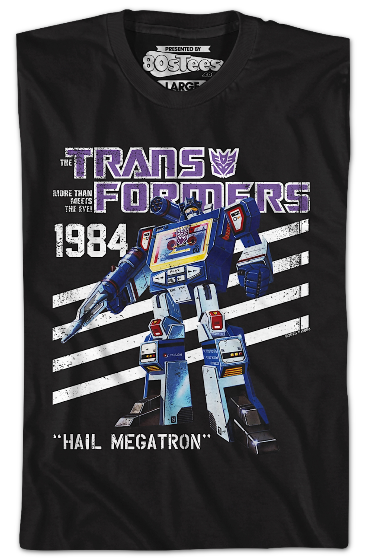 Vintage 1984 Soundwave Transformers T-Shirt