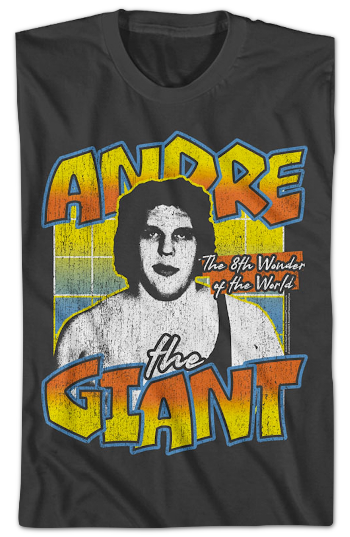Vintage 8th Wonder Of The World Andre The Giant T-Shirt
