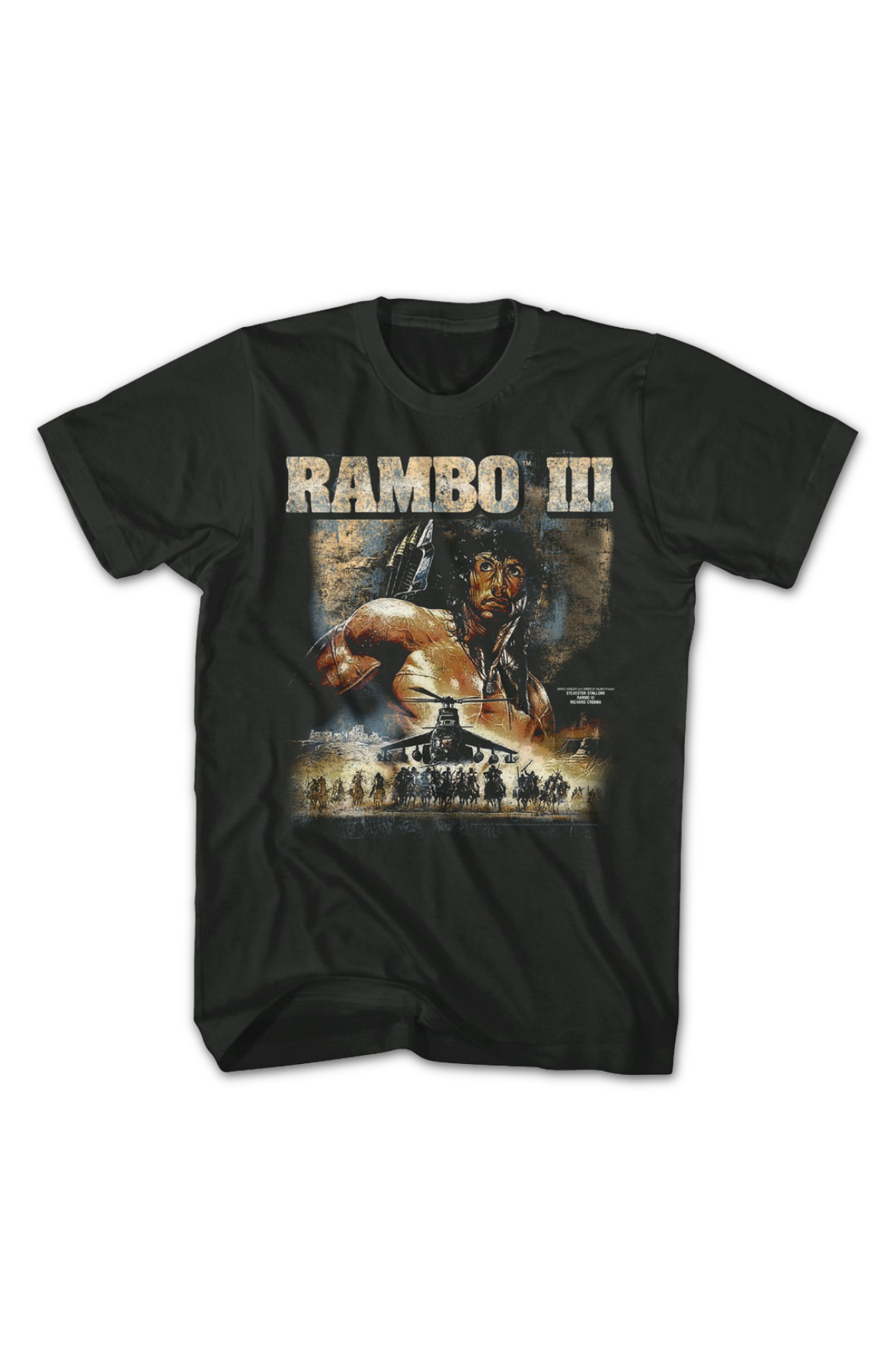 Vintage Poster Rambo III T-Shirt
