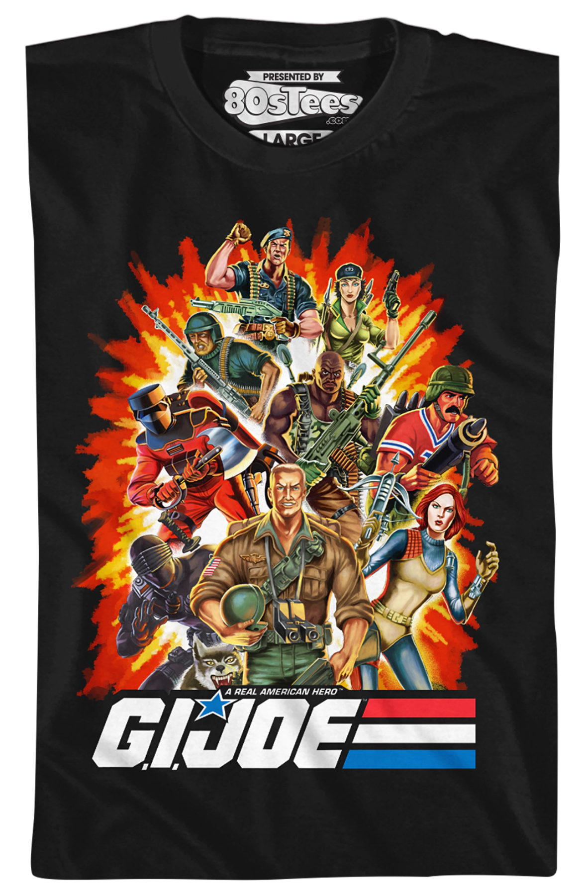 Youth Real American Heroes Group GI Joe Shirt