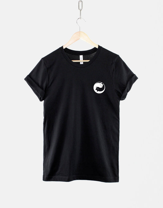 Yin Yang Cats Zen Cat Pocket Tee Black White Unisex T-shirt, Sweatshirt, Hoodie (1)