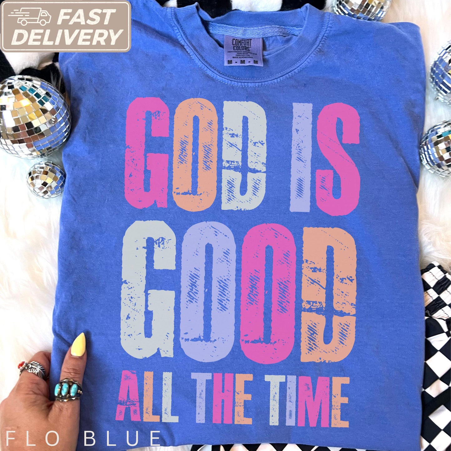 Comfort Color God Good Time Summer Christian Bible Verse Quote Religious Tees (1)