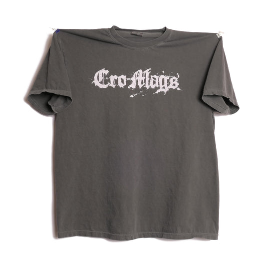 Cro-Mags Hardcore Punk Band Tee Ultra Faded Heavyweight Post Metal Alternative Grunge Heavy Rock Punk Xl (1)