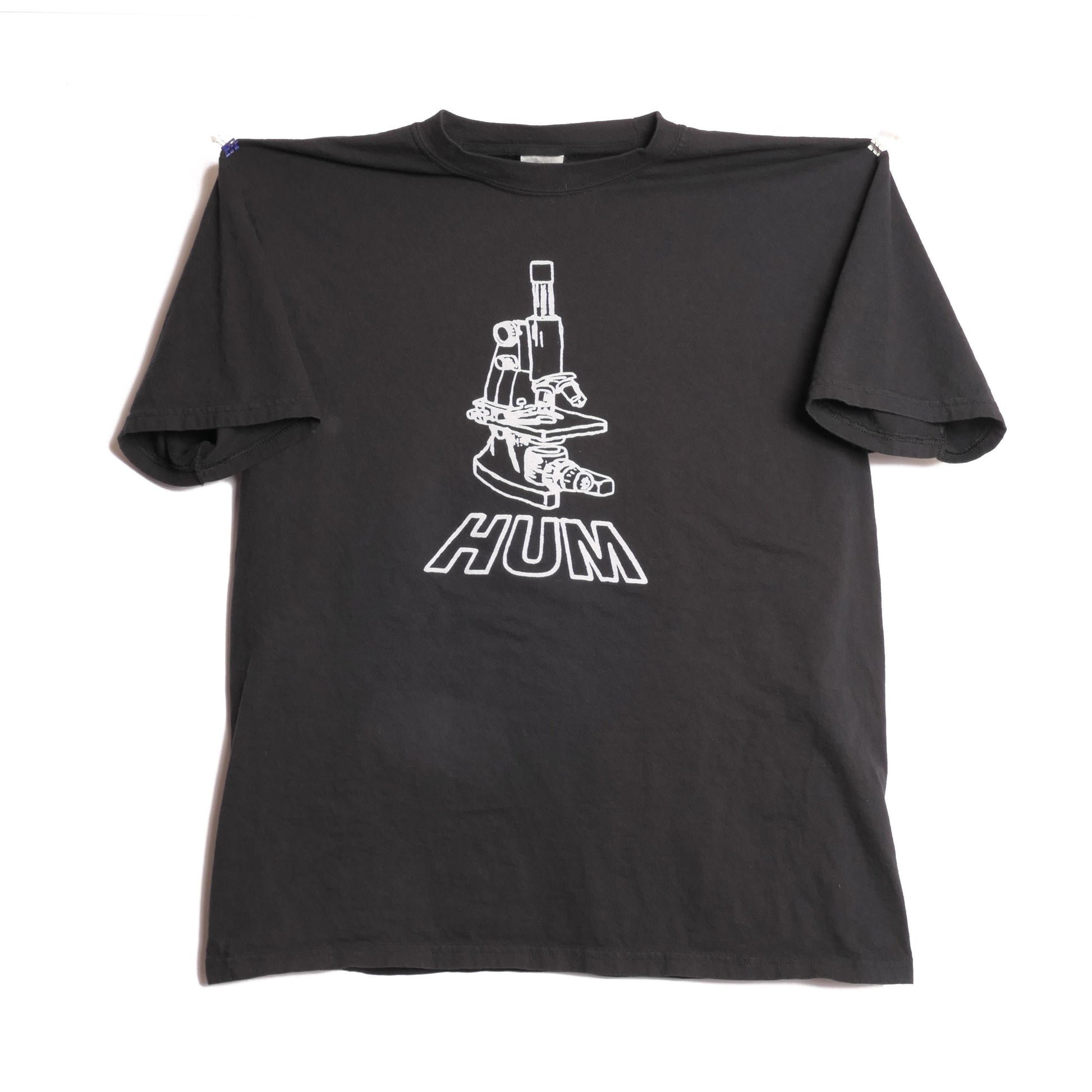 Hum Microscope Logo Tee 12 Inch Records Band Astronaut Tour Metal Post Punk Alternative Rock Grunge Album Shoegaze Xl (1)