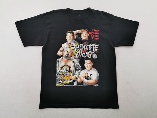 Japan Pro Wrestling Vintage Njpw Indicate Next Tokyo Dome Sakai Tee Size (1)