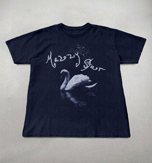 Mazzy Star Swan 90s Band Tees Among Swan Mazzy Star Alt Band Tee Band (1)