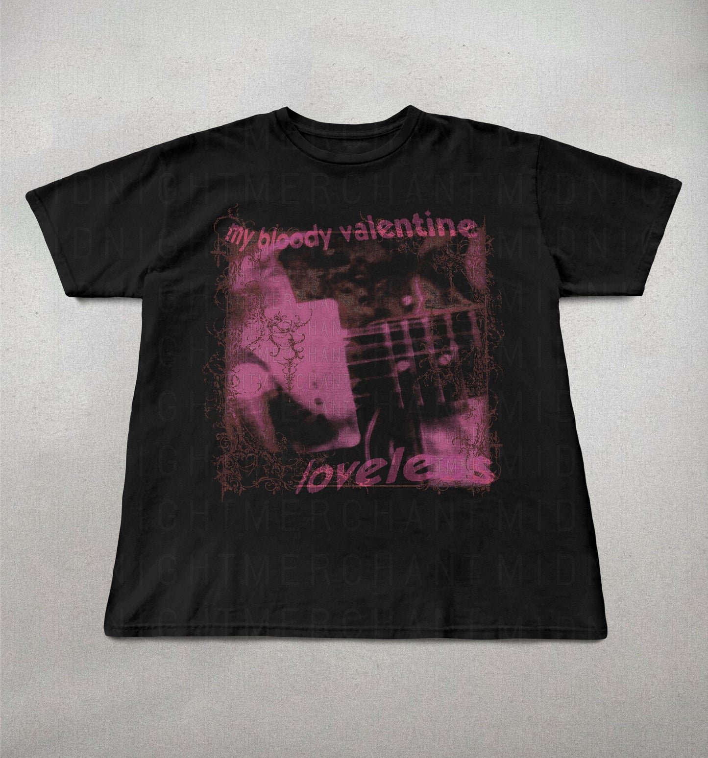 Bloody Valentine Loveless 90s Shoegaze Band Tee 90s Retro Y2k Loveless Tee (1)