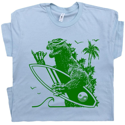 Surfing Vintage Surf Ladies Guys Surfboard Retro Surfing Surfer Tee (1)