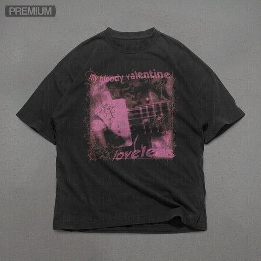 Bloody Valentine Loveless Comfort Colors 90s Shoegaze Band Tee 90s Retro Y2k Band (1)