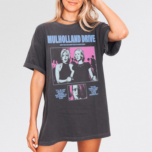 Mulholland Drive Inspired Retro David Lynch Unisex T-shirt, Sweatshirt, Hoodie (1)