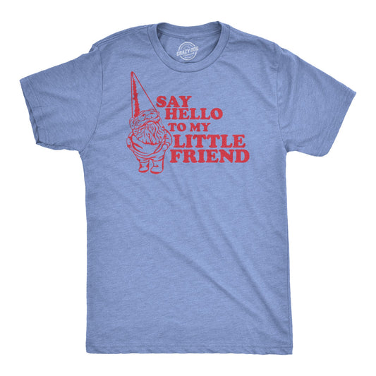 Say Hello To My Little Friend Men's T Shirt Hoodie, Sweatshirt | InkThreadWorks.com (Image 1)