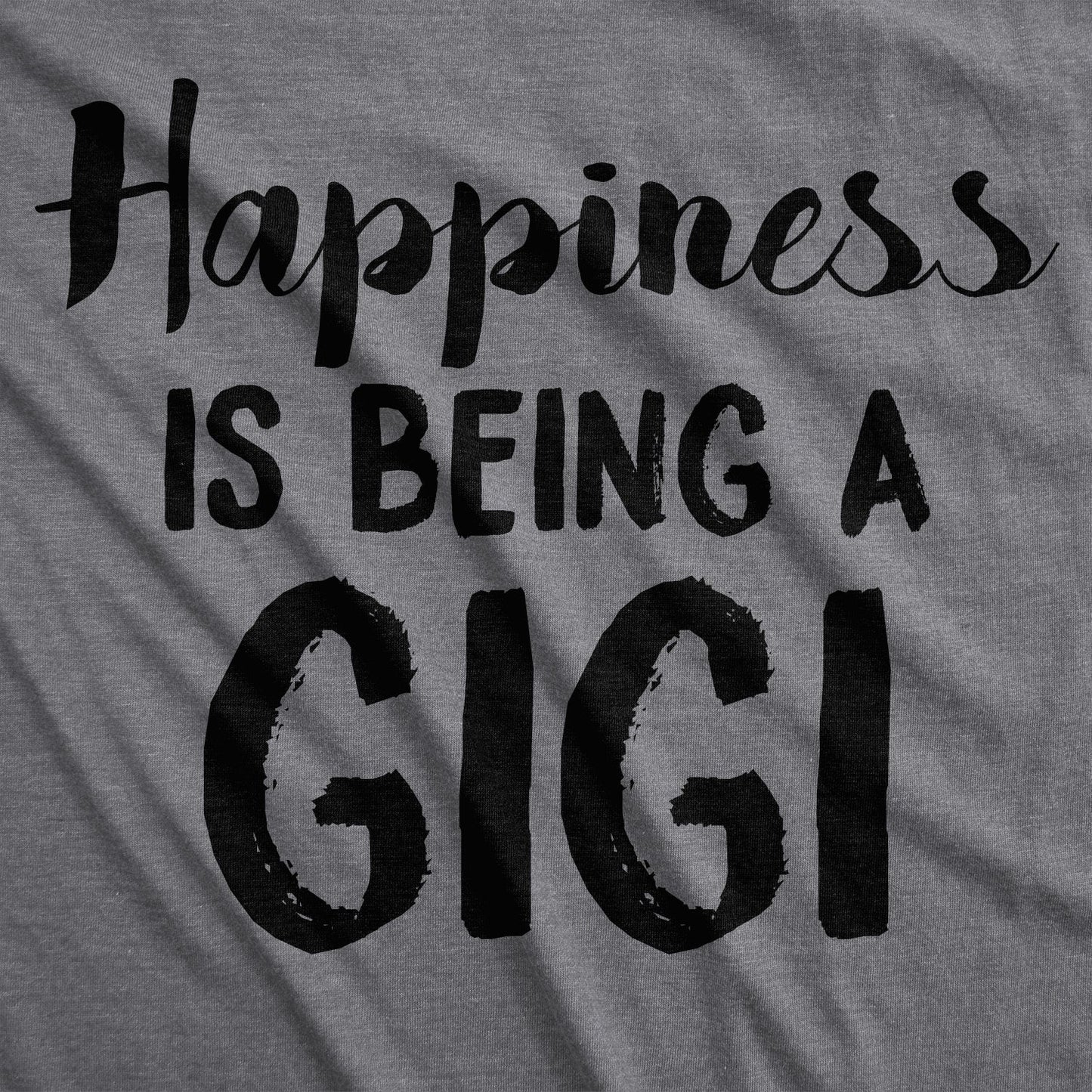 Happiness Is Being A Gigi Women's T Shirt Hoodie, Sweatshirt | InkThreadWorks.com (Image 2)
