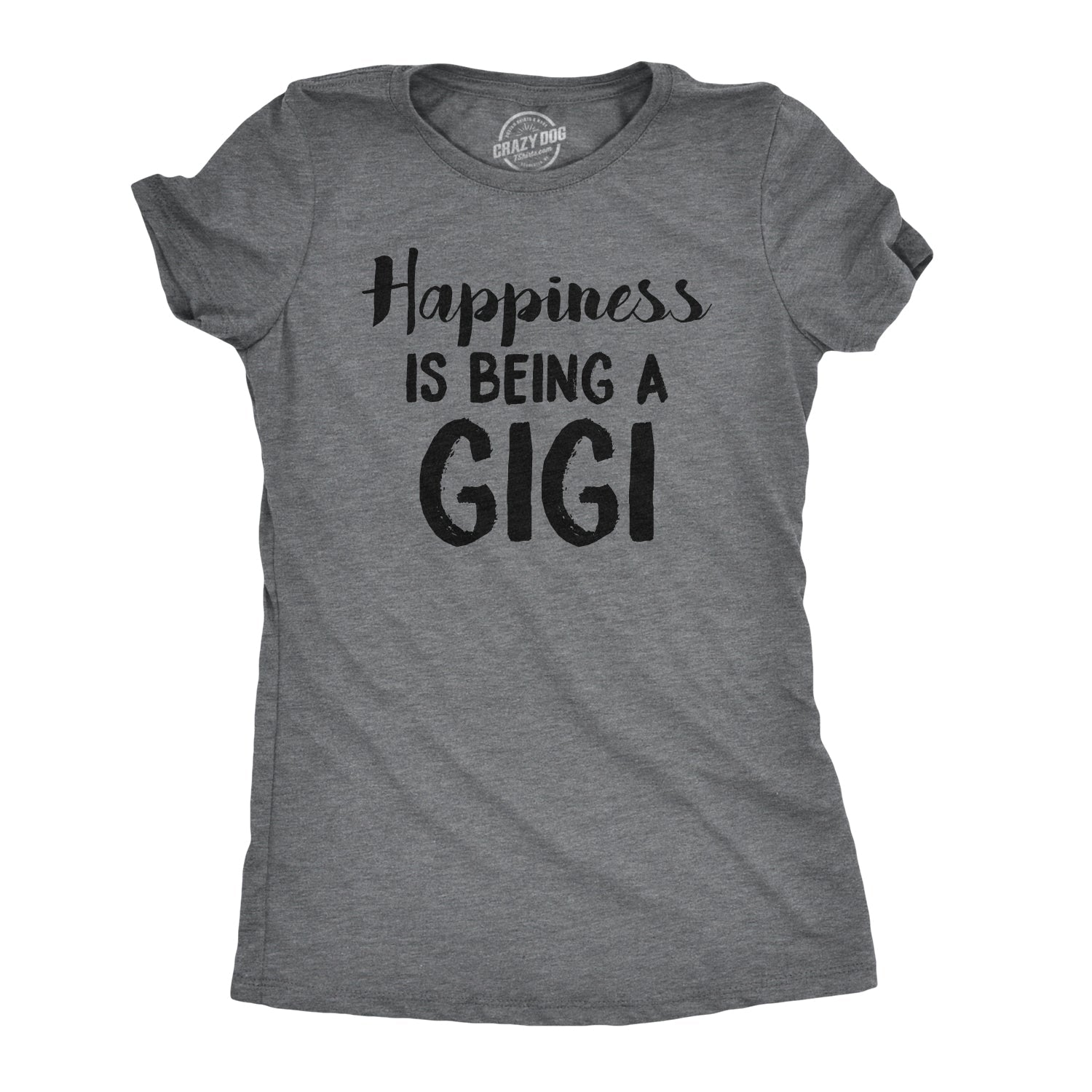 Happiness Is Being A Gigi Women's T Shirt Hoodie, Sweatshirt | InkThreadWorks.com (Image 1)