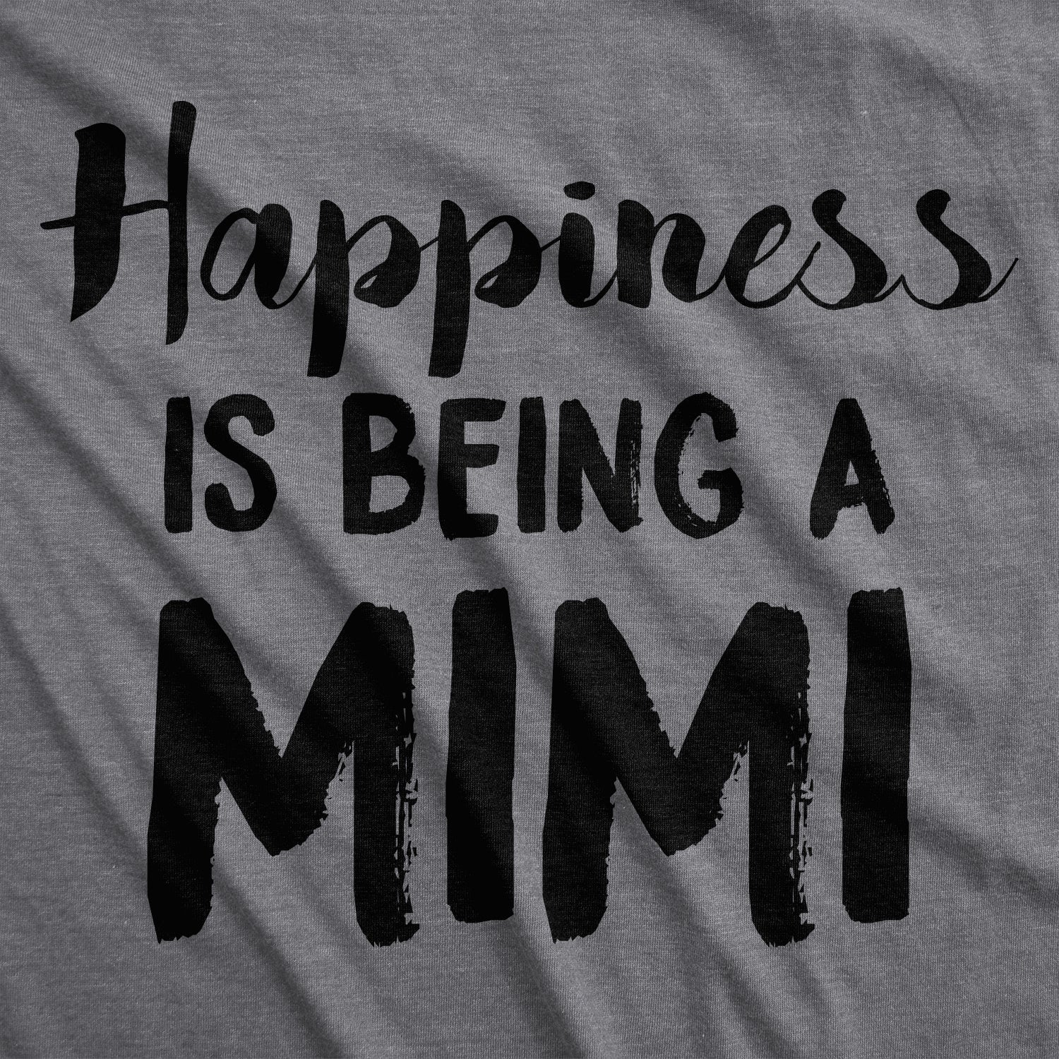 Happiness Is Being A Mimi Women's T Shirt Hoodie, Sweatshirt | InkThreadWorks.com (Image 2)