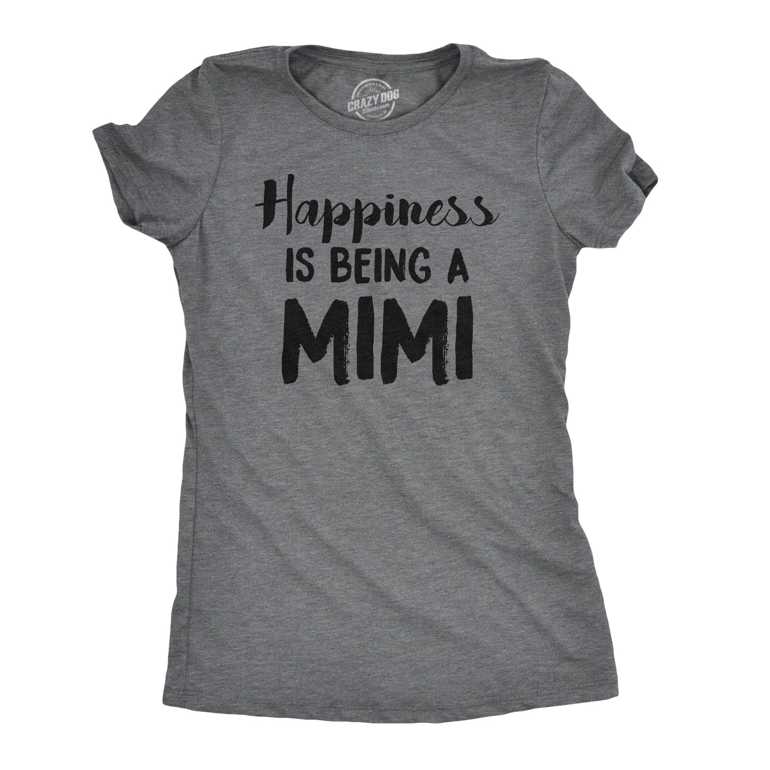 Happiness Is Being A Mimi Women's T Shirt Hoodie, Sweatshirt | InkThreadWorks.com (Image 1)