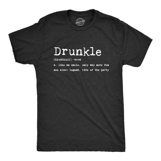 Drunkle Definition Men's T Shirt Hoodie, Sweatshirt | InkThreadWorks.com (Image 1)