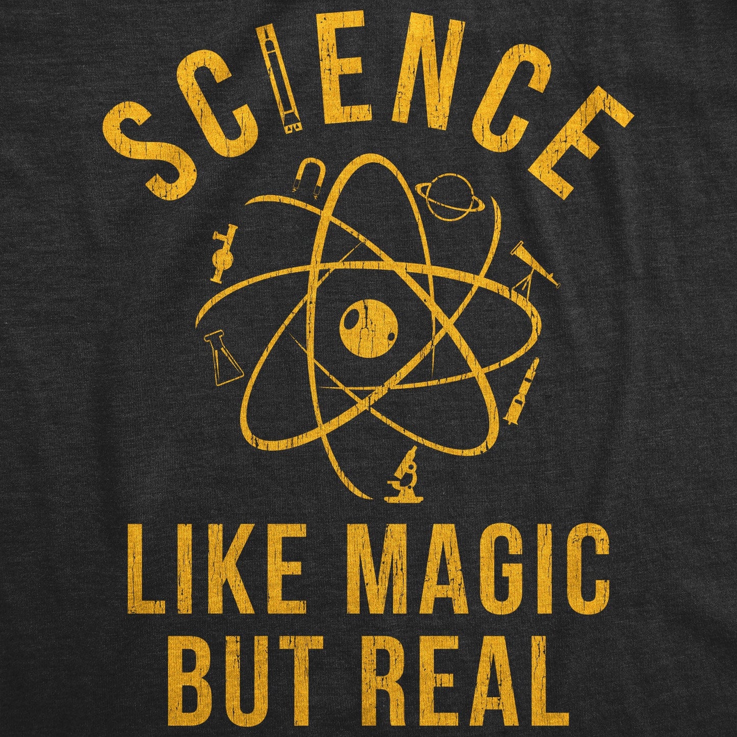 Science: Like Magic But Real Men's T Shirt Hoodie, Sweatshirt | InkThreadWorks.com (Image 4)
