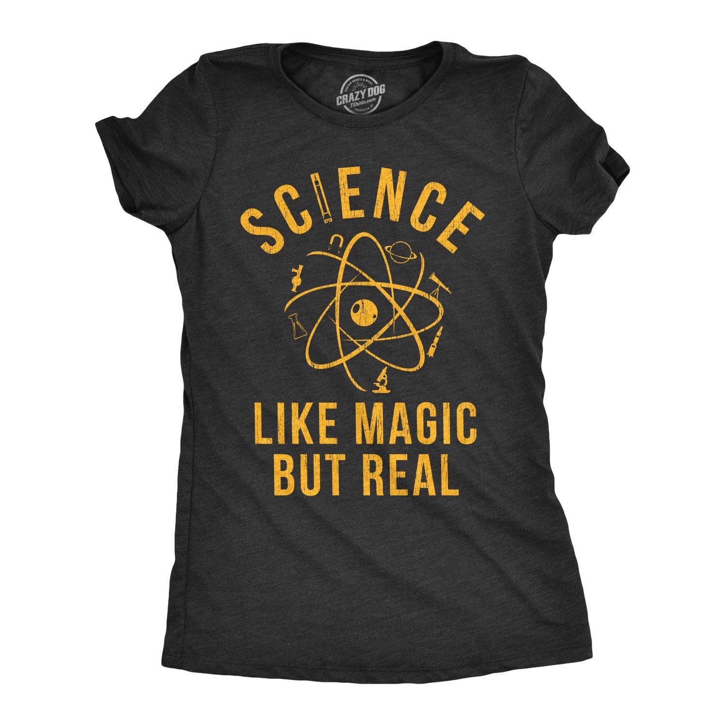 Science: Like Magic But Real Women's T Shirt Hoodie, Sweatshirt | InkThreadWorks.com (Image 1)