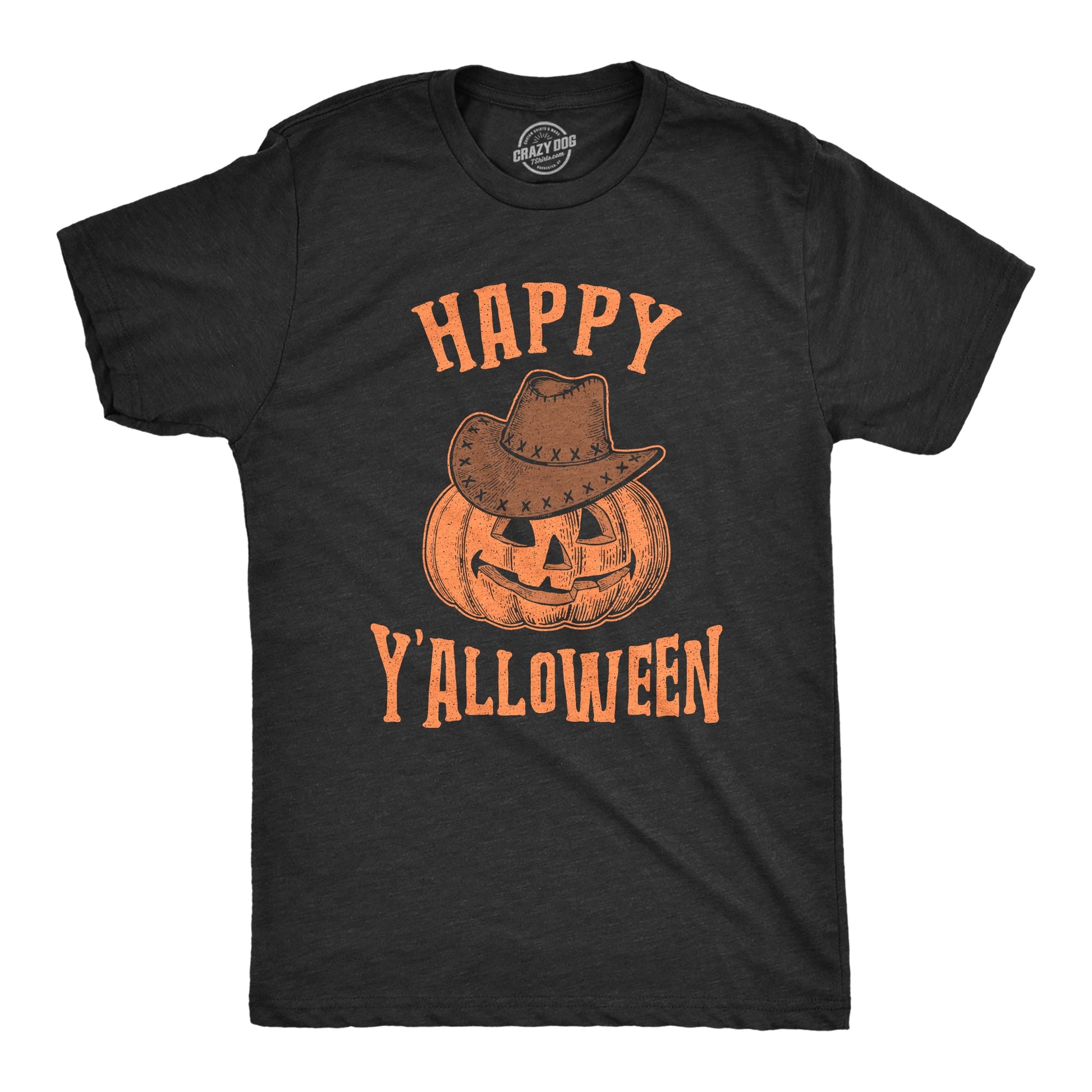 Happy Y'alloween Men's T Shirt Hoodie, Sweatshirt | InkThreadWorks.com (Image 1)