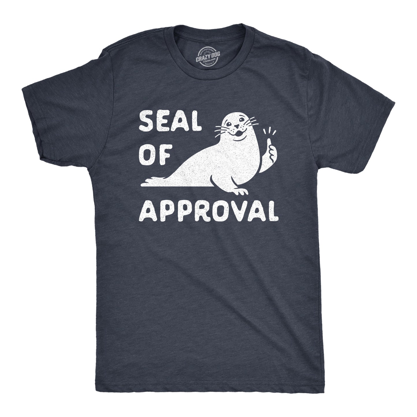 Seal Of Approval Men's T Shirt Hoodie, Sweatshirt | InkThreadWorks.com (Image 1)