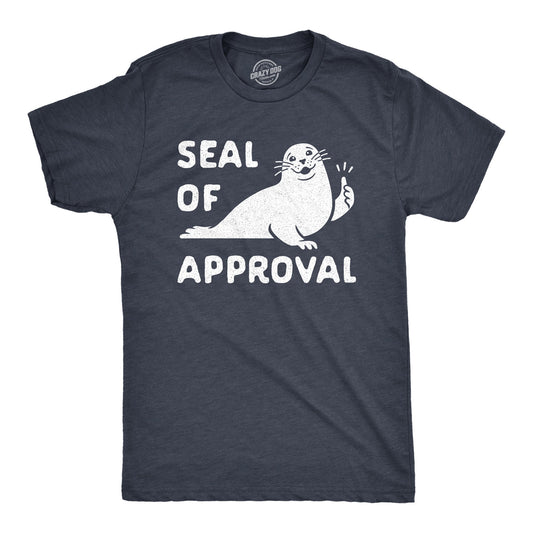 Seal Of Approval Men's T Shirt Hoodie, Sweatshirt | InkThreadWorks.com (Image 1)