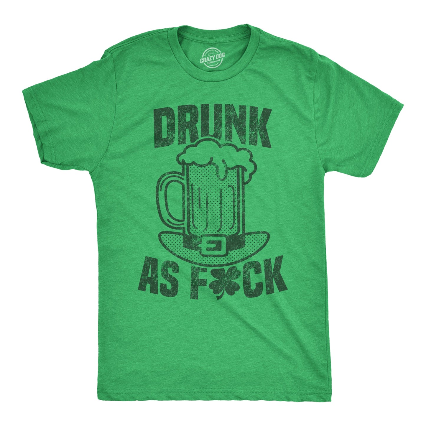 Drunk As Fuck Beer Men's T Shirt Hoodie, Sweatshirt | InkThreadWorks.com (Image 1)