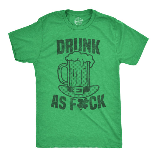 Drunk As Fuck Beer Men's T Shirt Hoodie, Sweatshirt | InkThreadWorks.com (Image 1)