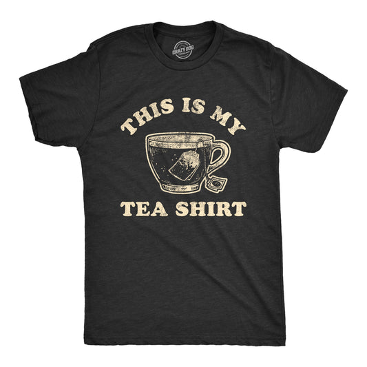 This Is My Tea Shirt Men's T Shirt Hoodie, Sweatshirt | InkThreadWorks.com (Image 1)