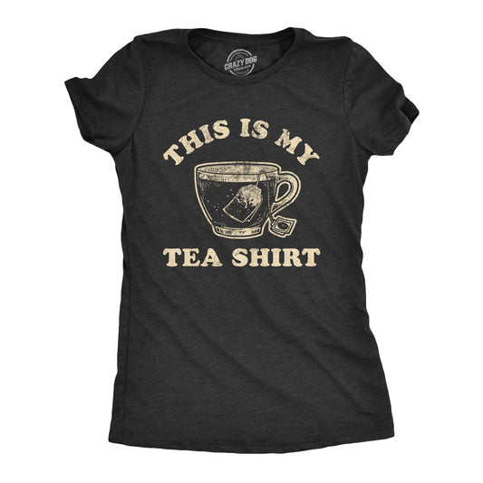 This Is My Tea Shirt Women's T Shirt Hoodie, Sweatshirt | InkThreadWorks.com (Image 1)