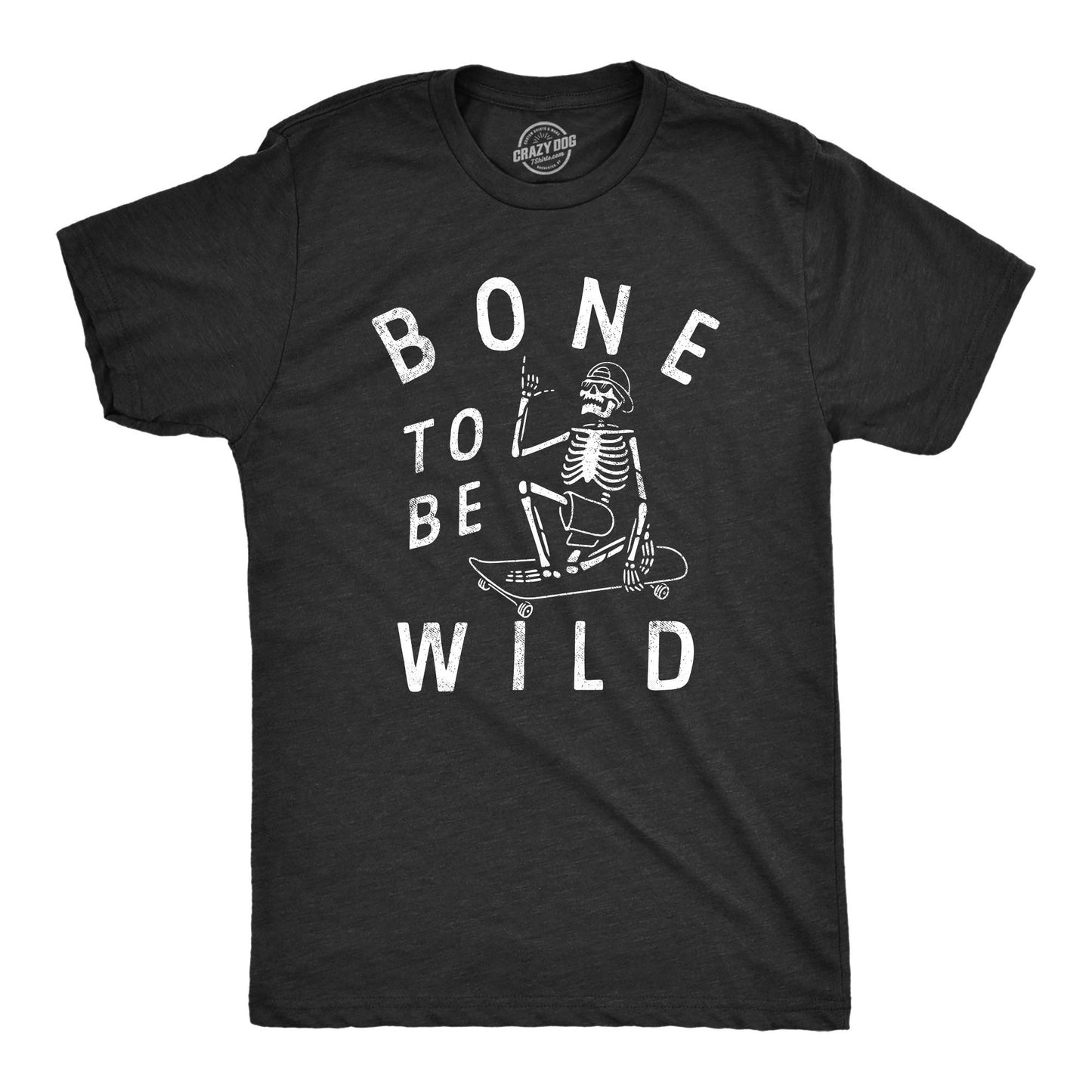 Bone To Be Wild Men's T Shirt Hoodie, Sweatshirt | InkThreadWorks.com (Image 1)