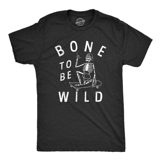 Bone To Be Wild Men's T Shirt Hoodie, Sweatshirt | InkThreadWorks.com (Image 1)