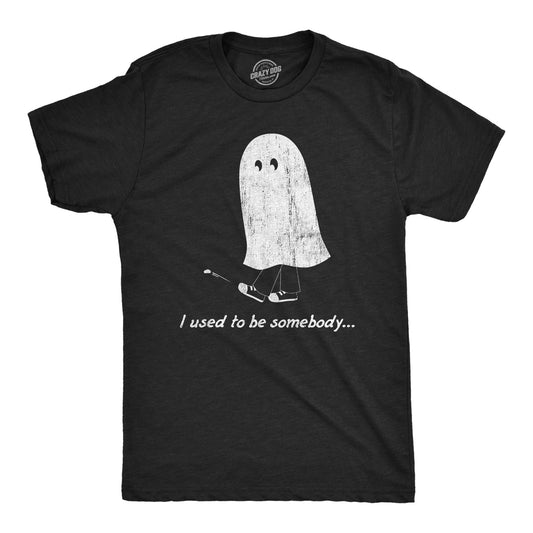 I Used To Be Somebody Men's T Shirt Hoodie, Sweatshirt | InkThreadWorks.com (Image 1)