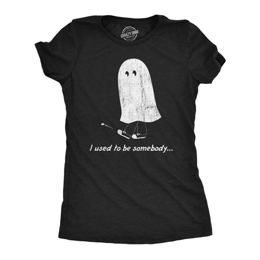 I Used To Be Somebody Women's T Shirt Hoodie, Sweatshirt | InkThreadWorks.com (Image 1)