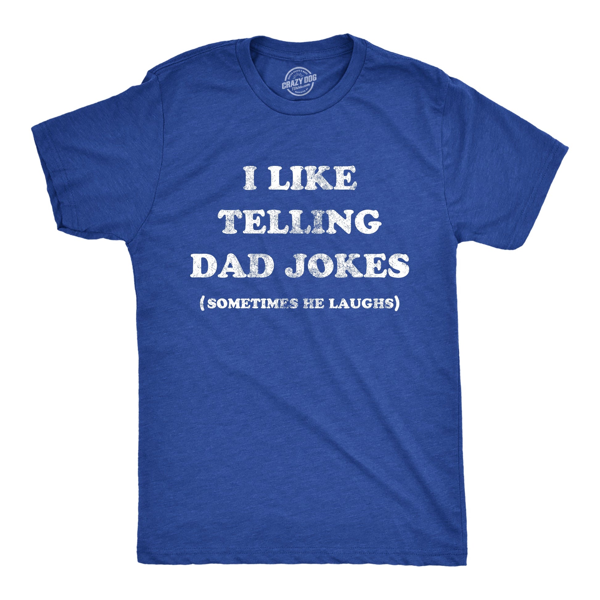 I Like Telling Dad Jokes Men's T Shirt Hoodie, Sweatshirt | InkThreadWorks.com (Image 1)