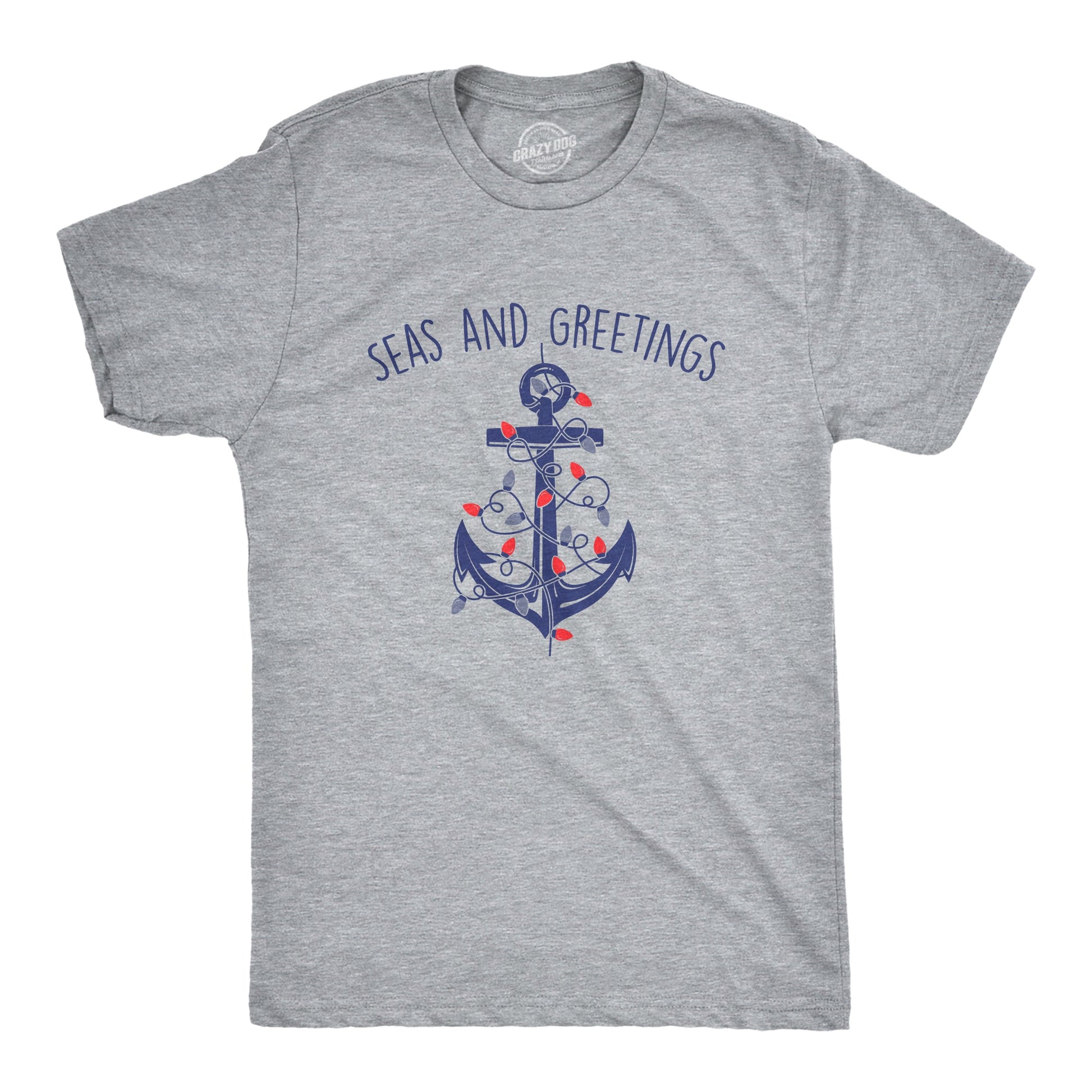 Seas And Greetings Men's T Shirt Hoodie, Sweatshirt | InkThreadWorks.com (Image 1)