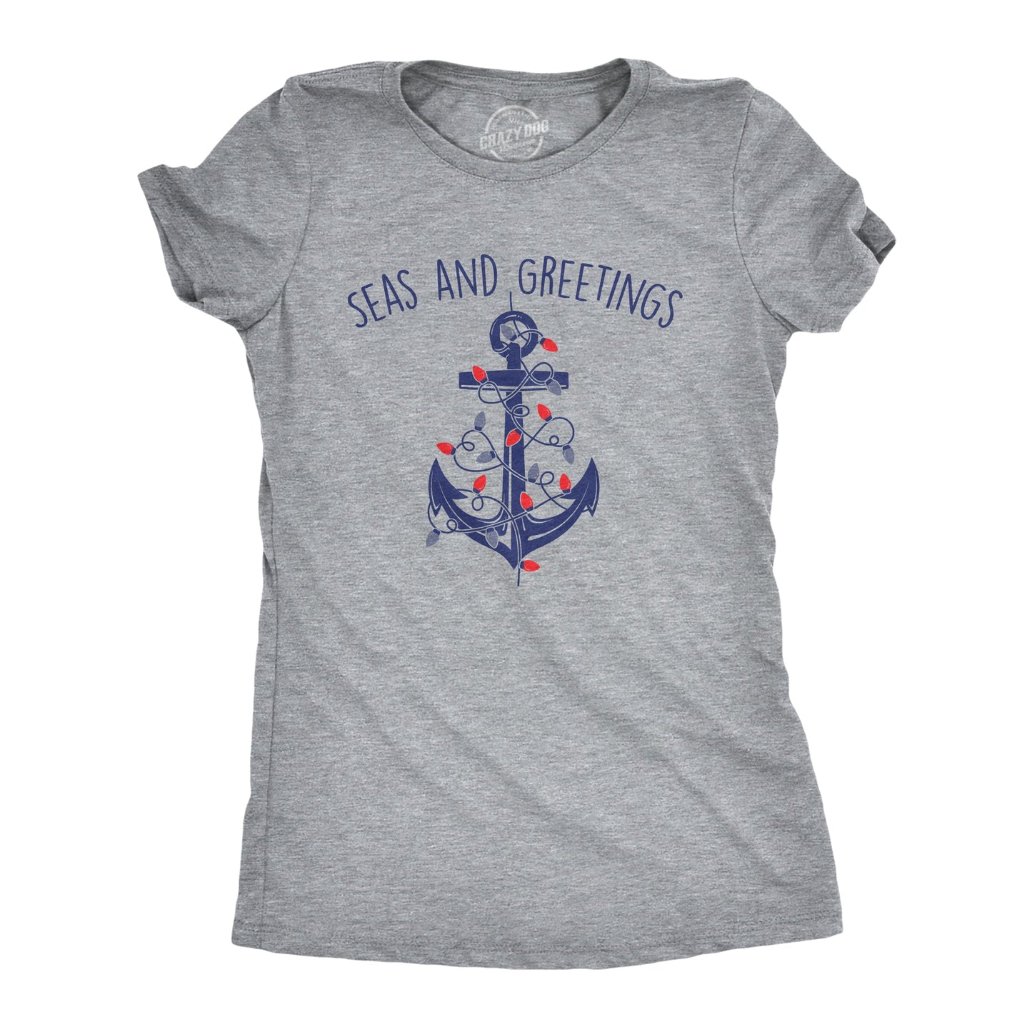 Seas And Greetings Women's T Shirt Hoodie, Sweatshirt | InkThreadWorks.com (Image 1)