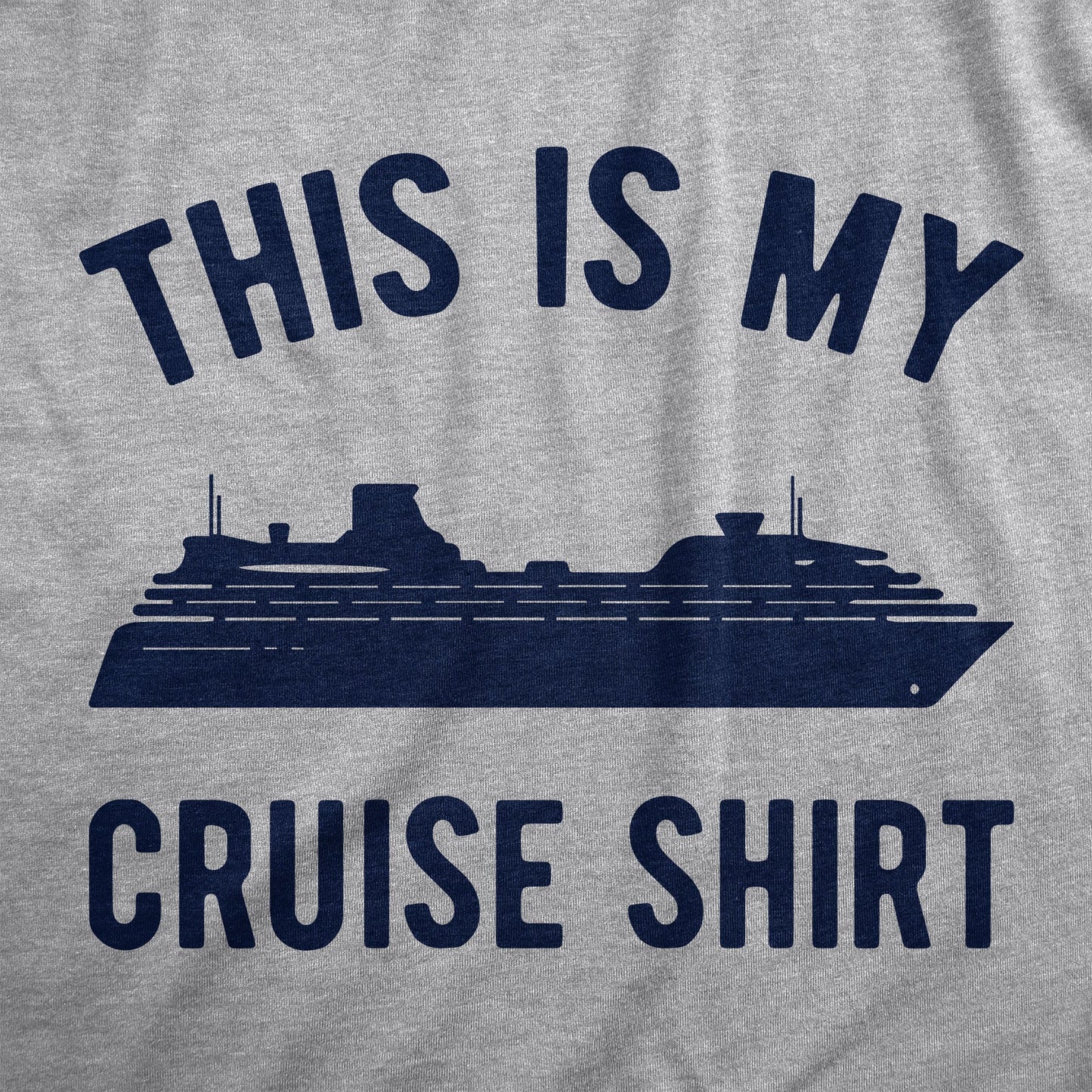 This Is My Cruise Shirt Men's T Shirt Hoodie, Sweatshirt | InkThreadWorks.com (Image 2)