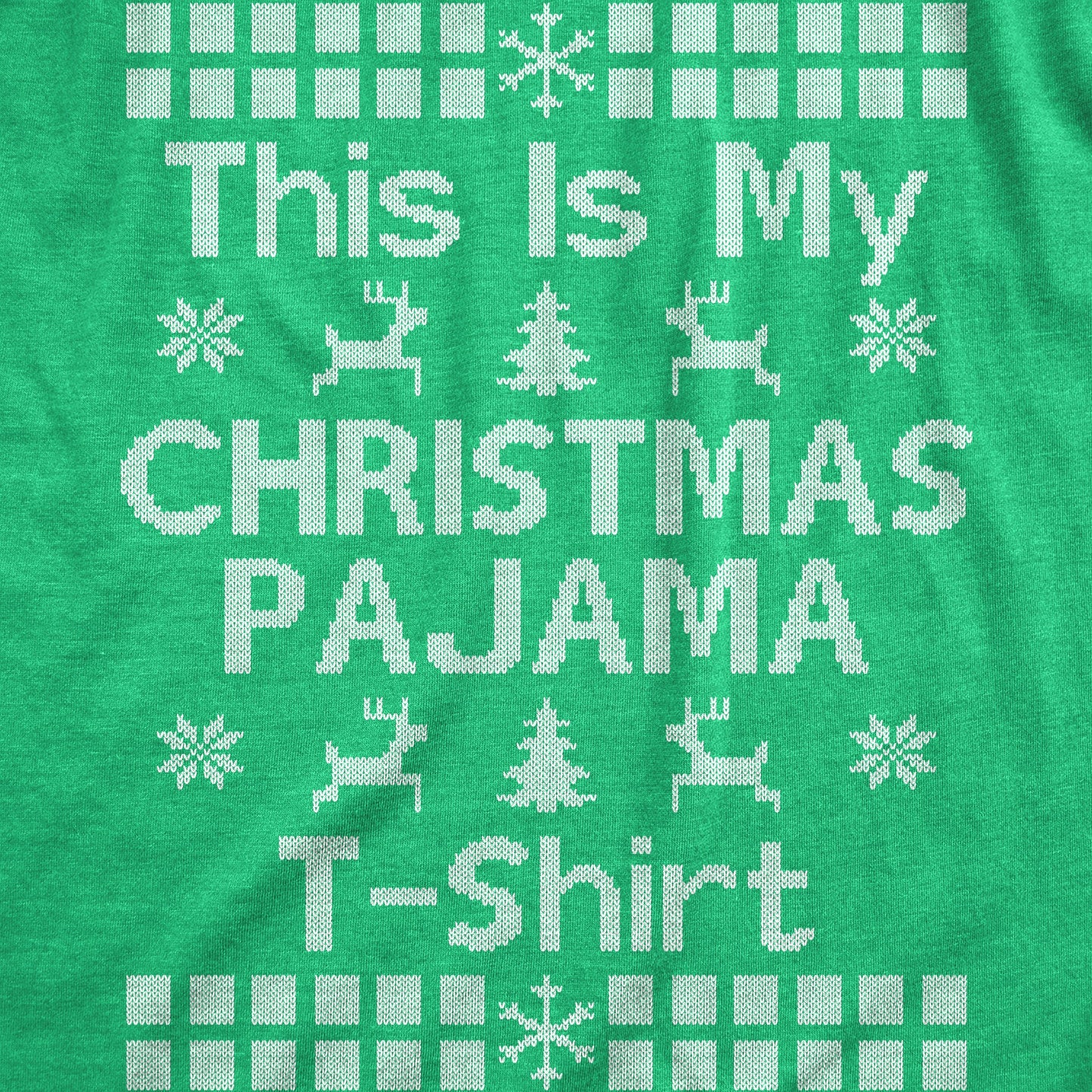 This Is My Christmas Pajama T Shirt Women's T Shirt Hoodie, Sweatshirt | InkThreadWorks.com (Image 2)