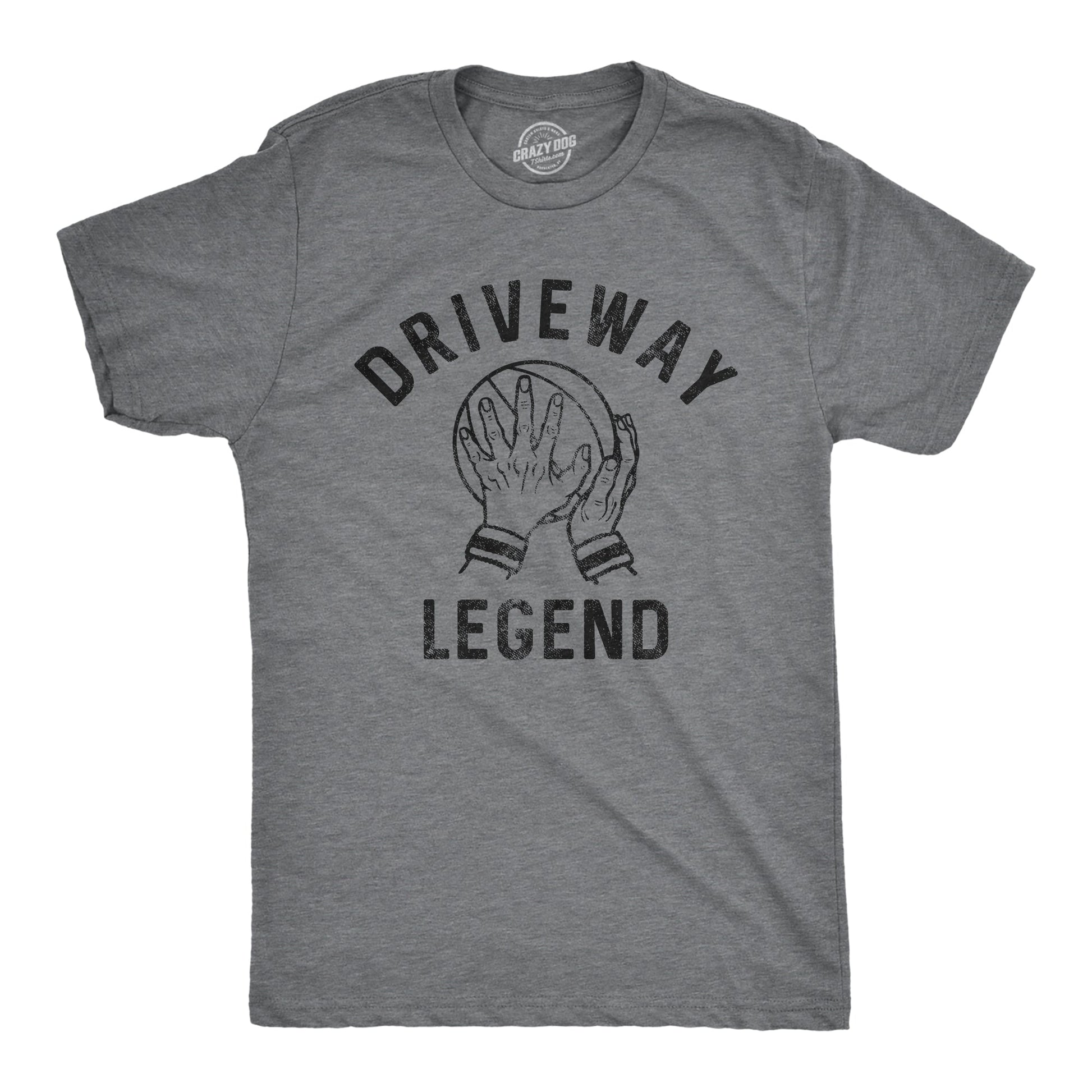 Driveway Legend Men's T Shirt Hoodie, Sweatshirt | InkThreadWorks.com (Image 1)