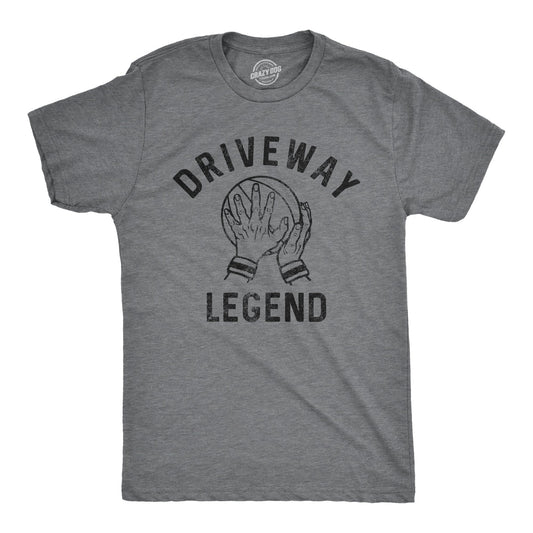 Driveway Legend Men's T Shirt Hoodie, Sweatshirt | InkThreadWorks.com (Image 1)