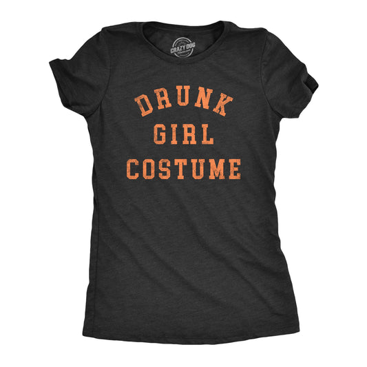 Drunk Girl Costume Women's T Shirt Hoodie, Sweatshirt | InkThreadWorks.com (Image 1)