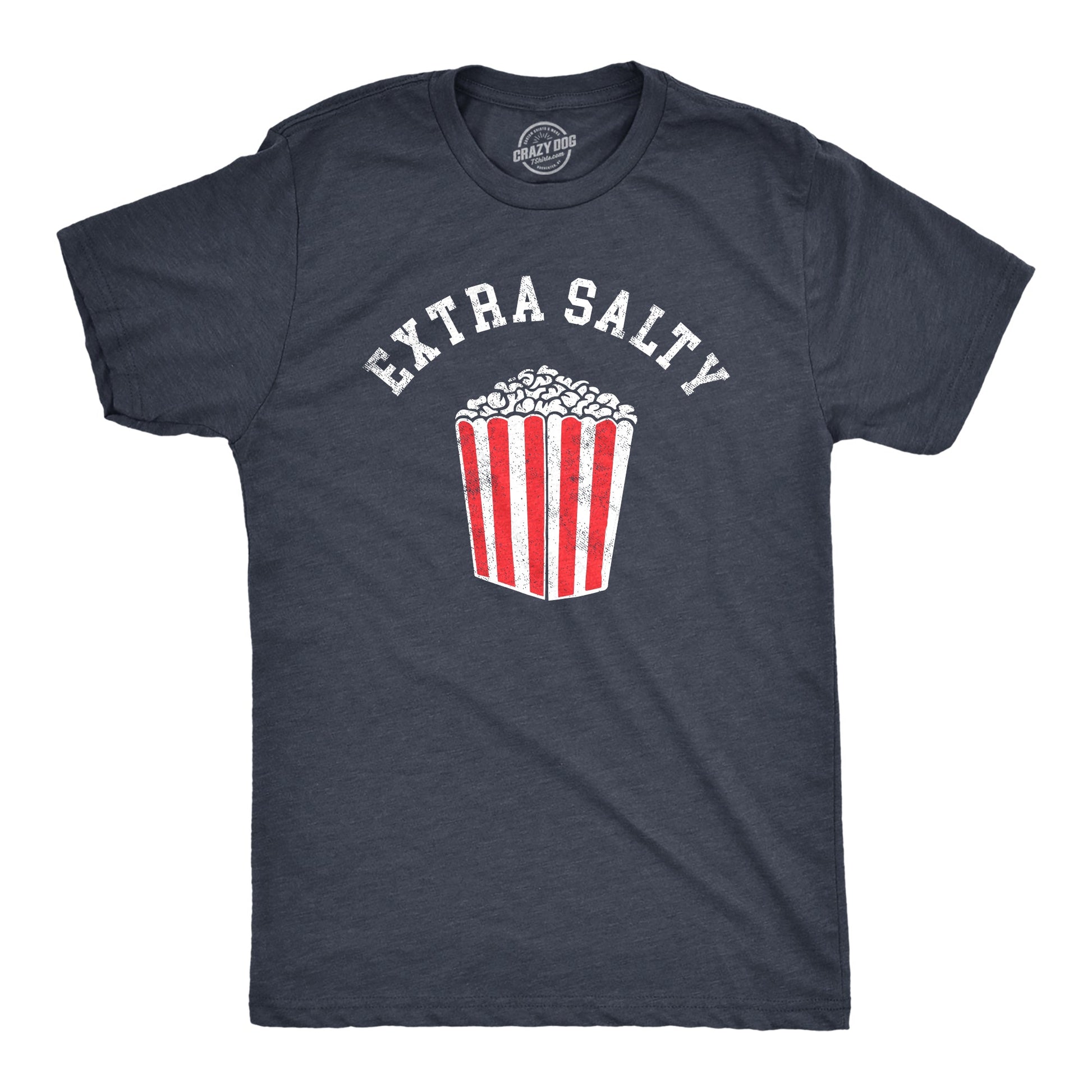 Extra Salty Men's T Shirt Hoodie, Sweatshirt | InkThreadWorks.com (Image 1)