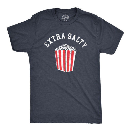 Extra Salty Men's T Shirt Hoodie, Sweatshirt | InkThreadWorks.com (Image 1)