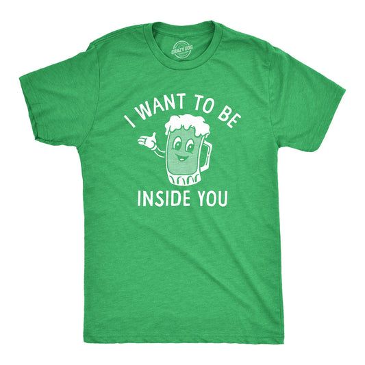 I Want To Be Inside You Beer Men's T Shirt Hoodie, Sweatshirt | InkThreadWorks.com (Image 1)