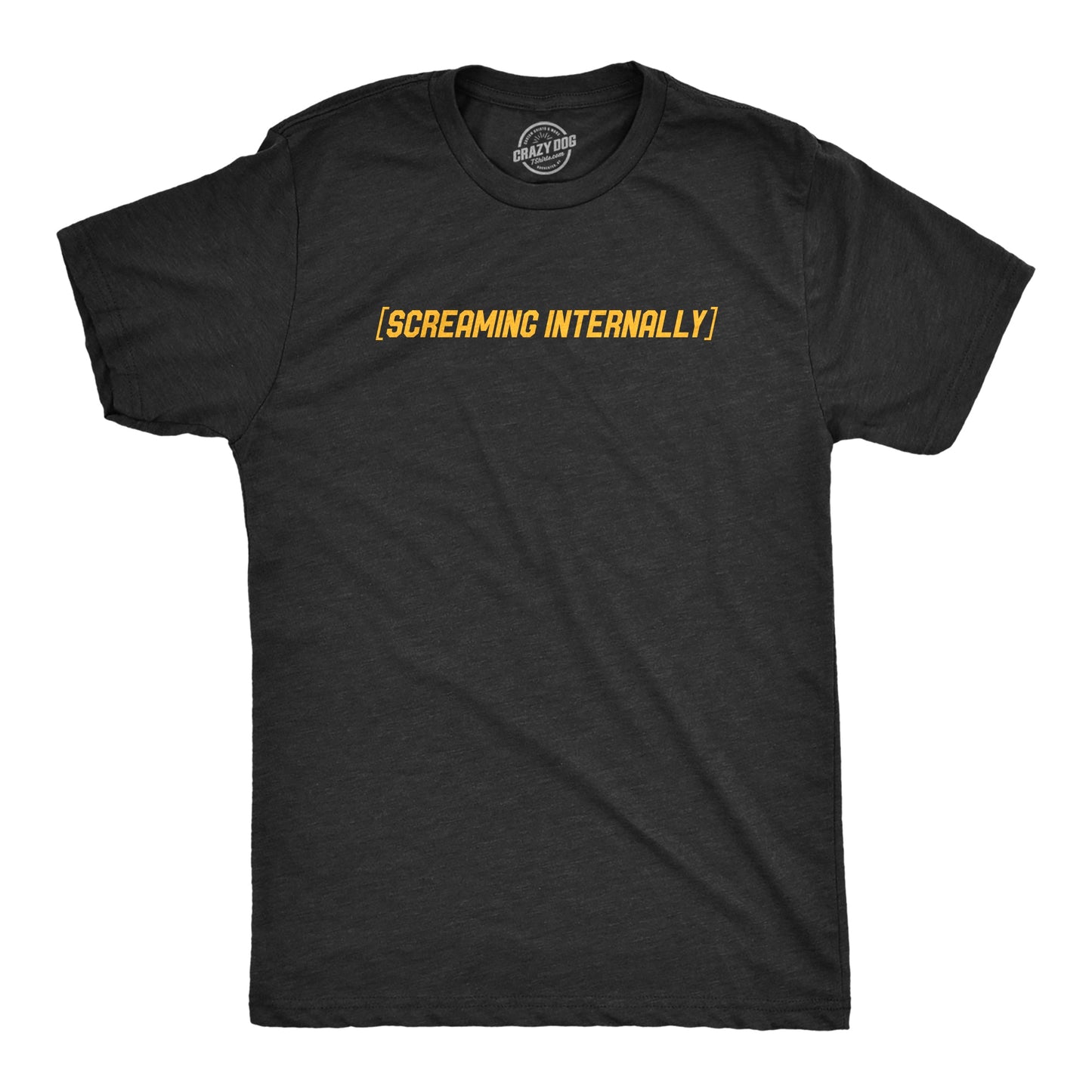 Screaming Internally Men's T Shirt Hoodie, Sweatshirt | InkThreadWorks.com (Image 1)