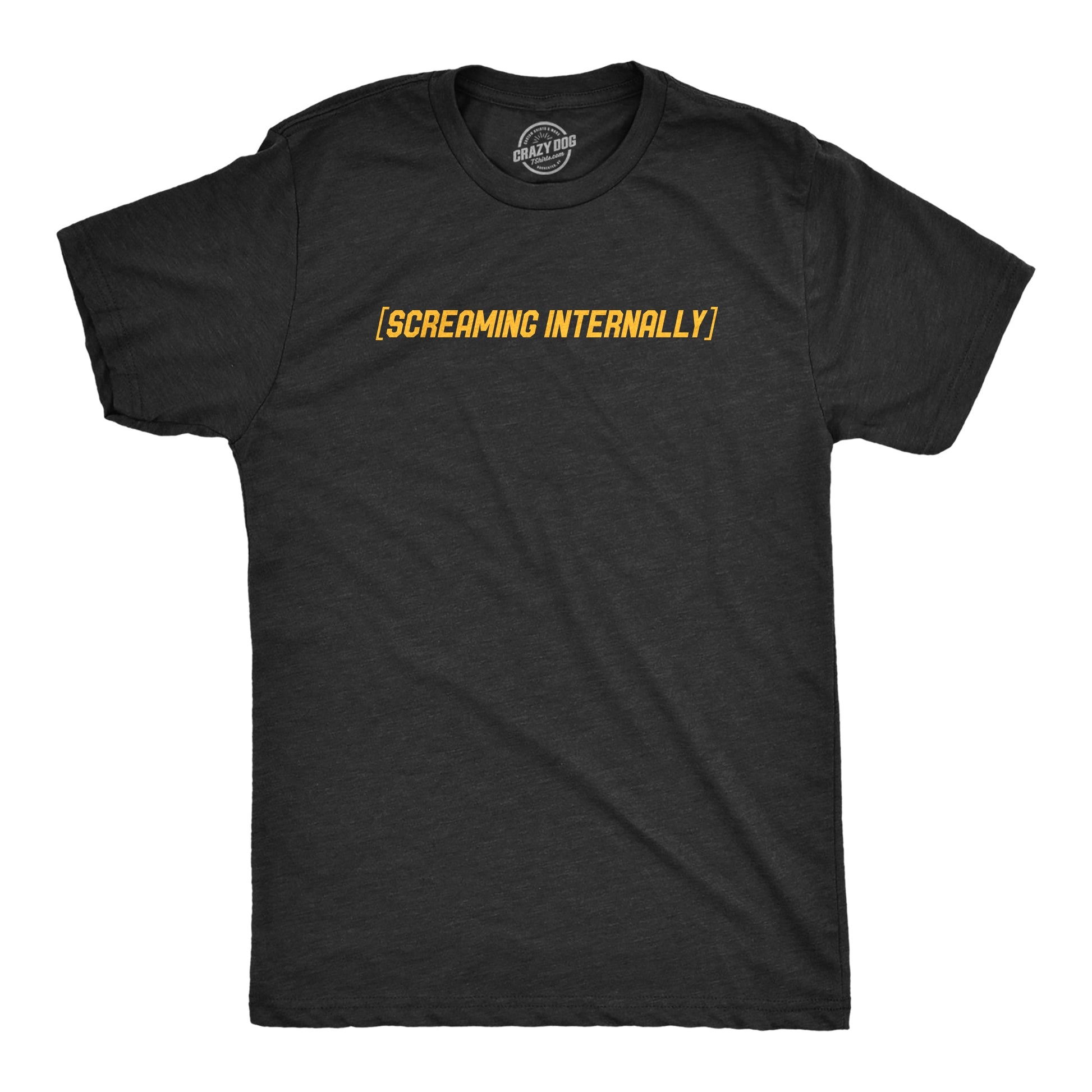Screaming Internally Men's T Shirt Hoodie, Sweatshirt | InkThreadWorks.com (Image 1)