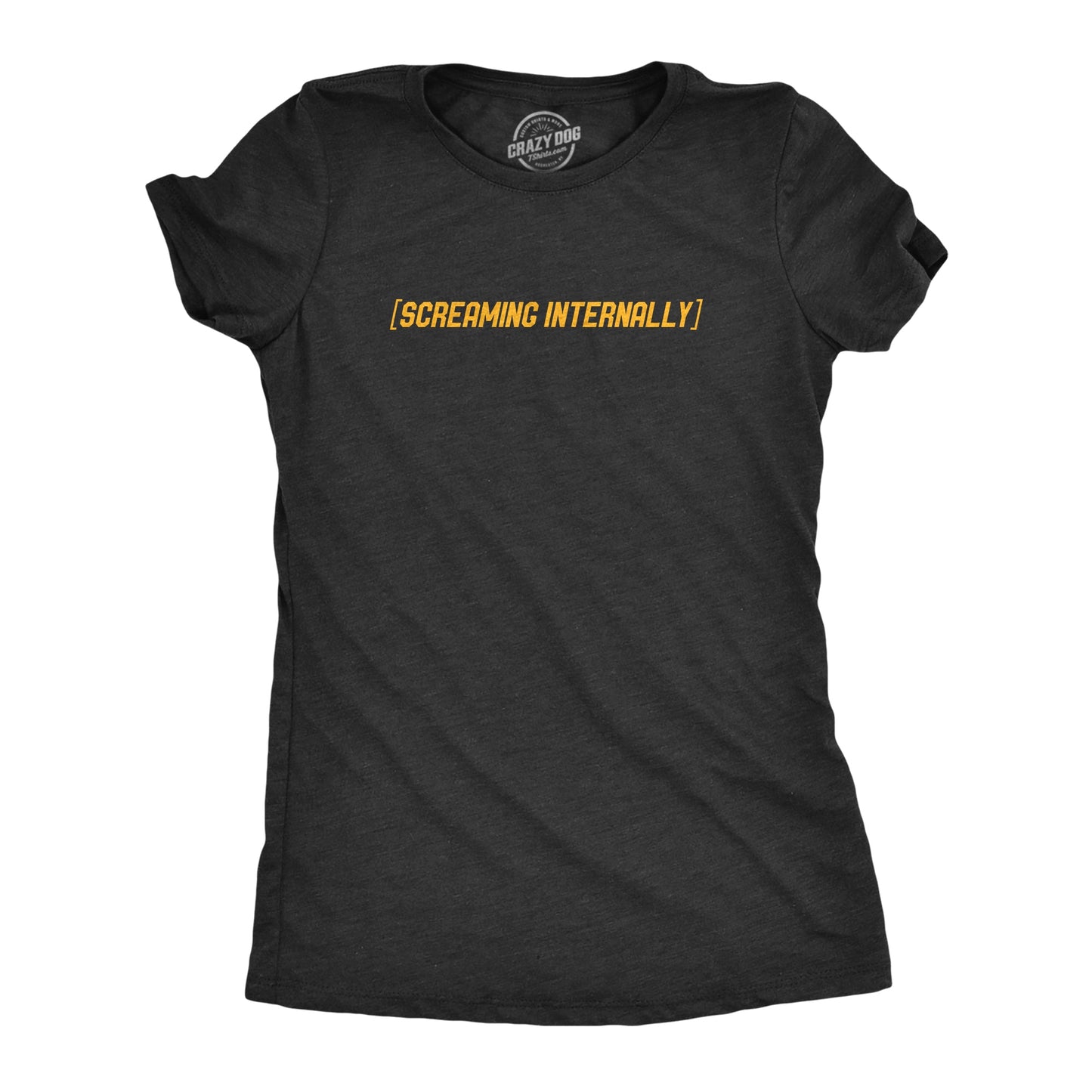 Screaming Internally Women's T Shirt Hoodie, Sweatshirt | InkThreadWorks.com (Image 1)
