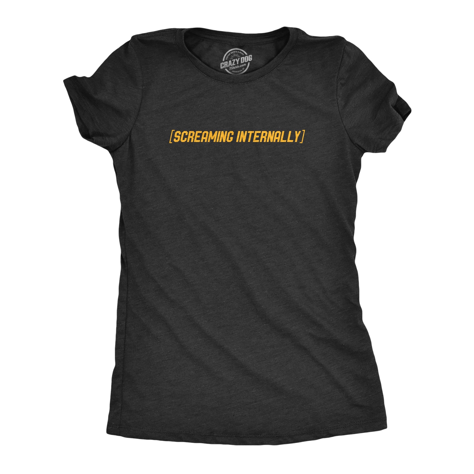 Screaming Internally Women's T Shirt Hoodie, Sweatshirt | InkThreadWorks.com (Image 1)