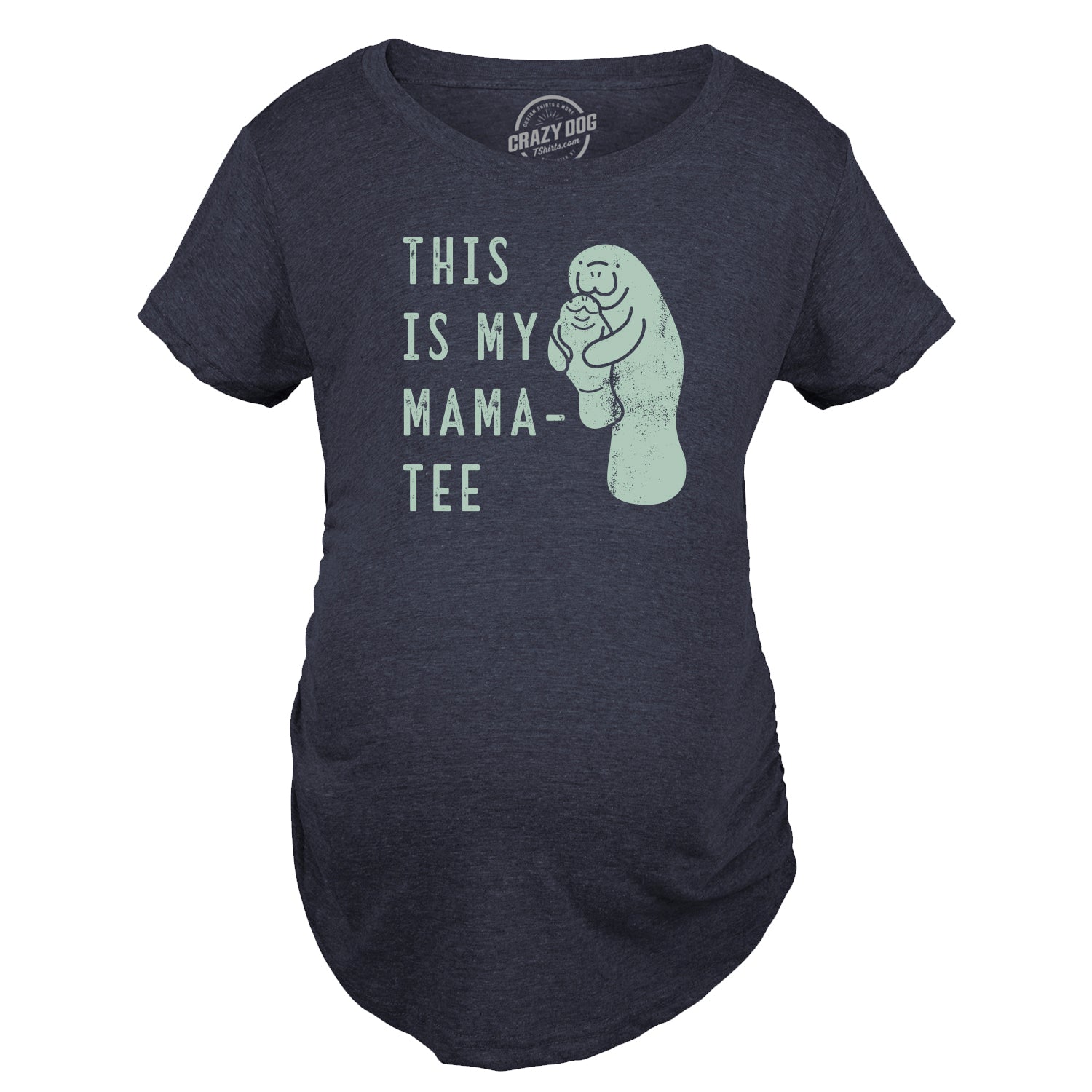 This Is My Mama Tee Maternity T Shirt Hoodie, Sweatshirt | InkThreadWorks.com (Image 1)