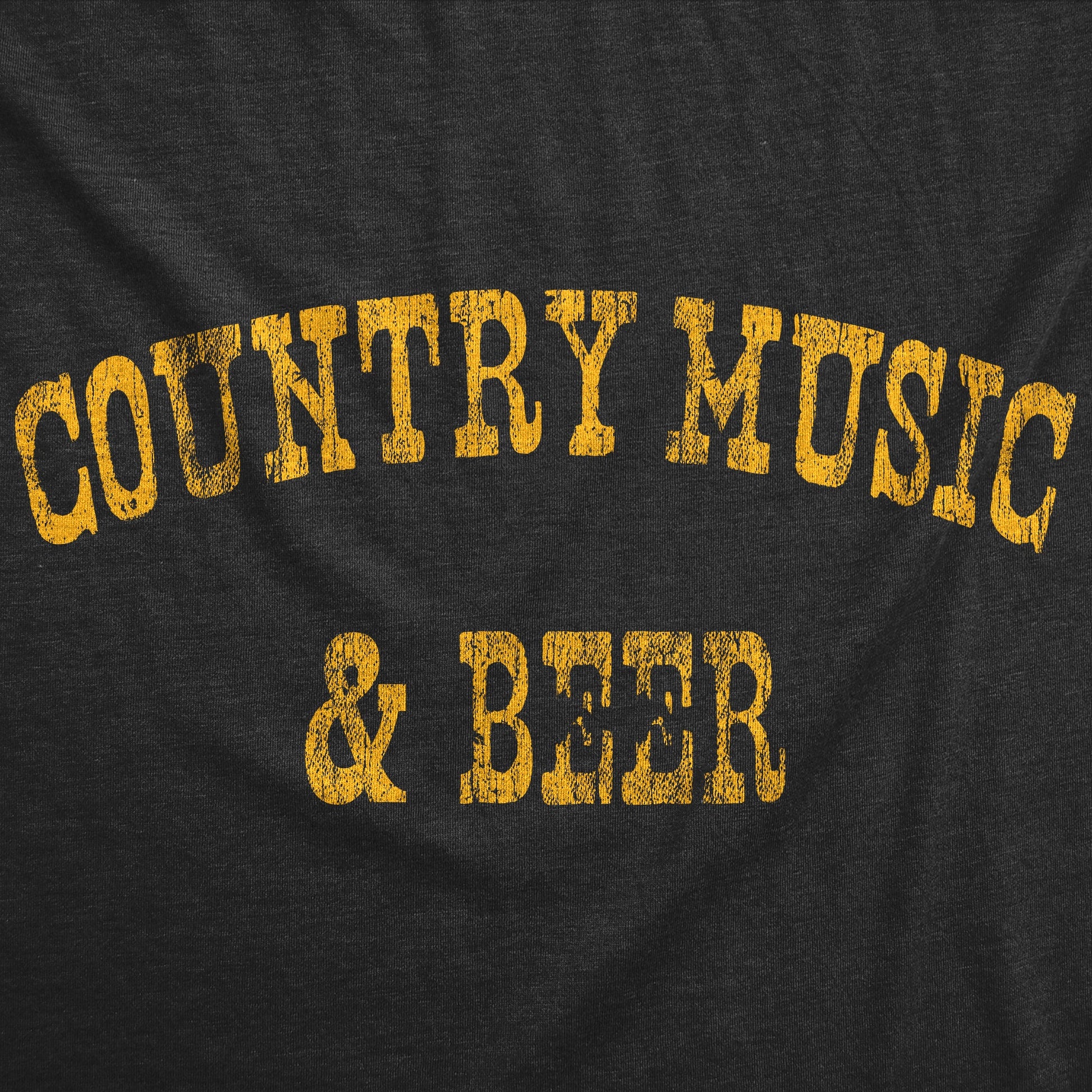 Country Music And Beer Women's T Shirt Hoodie, Sweatshirt | InkThreadWorks.com (Image 2)